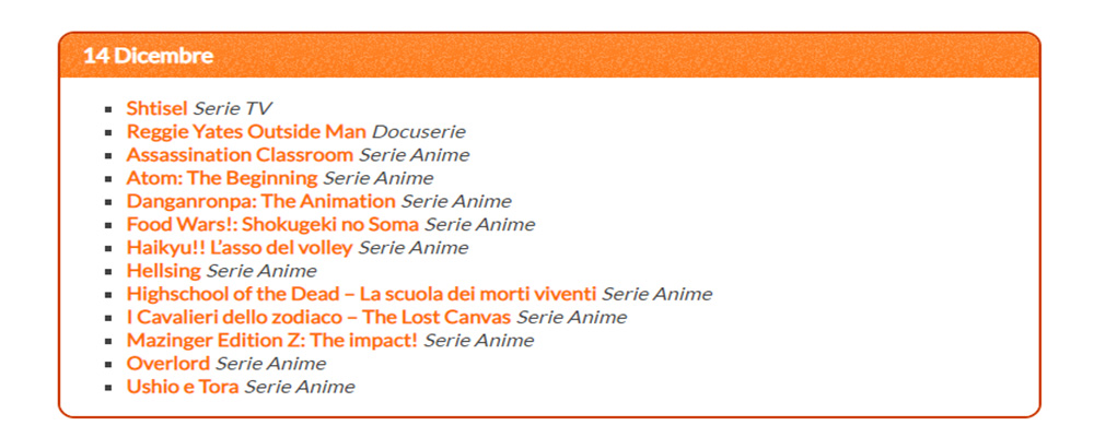 Serie Yamato Video in scadenza (Serial Things)
